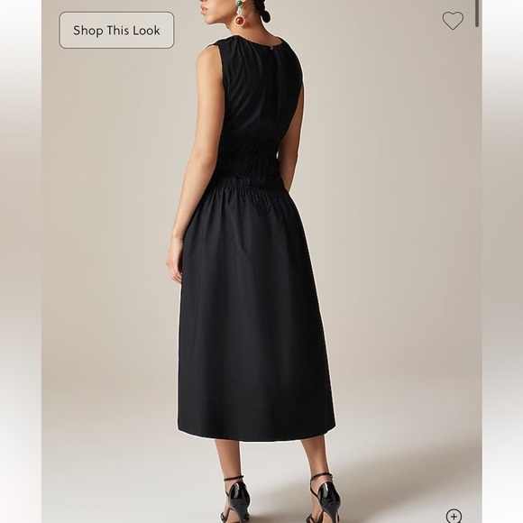NWT! J.Crew Hyacinth dress in cotton poplin. Small $128 - Picture 3 of 9